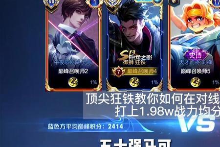 多少战力上初级荣誉狂铁