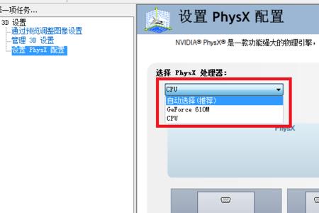 n卡只有3d选项是什么意思