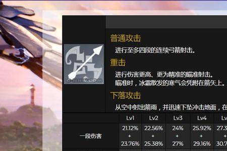 原神如何提高弓箭普攻伤害