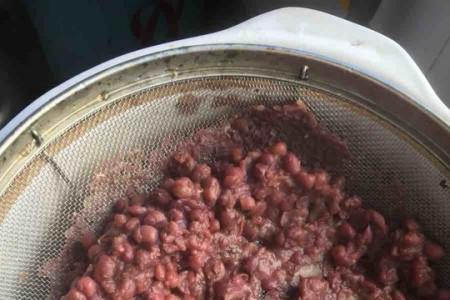 赤豆沙的做法
