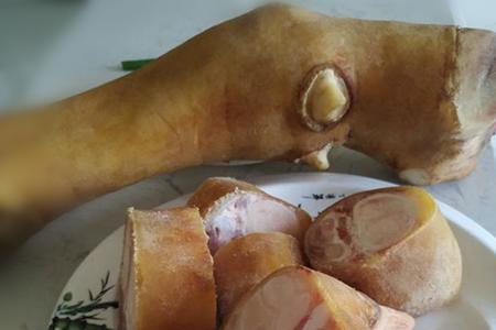 牛蹄子去毛的简单方法
