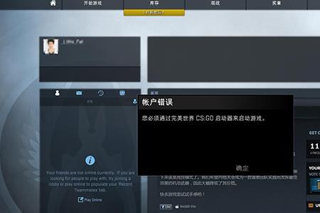 csgo进不去有声音没画面