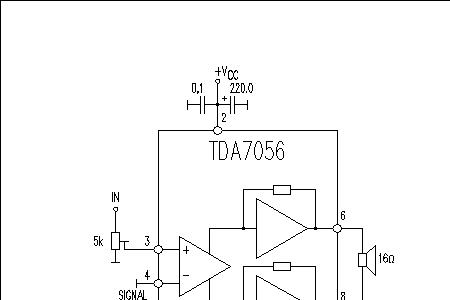 功放集成块tda7265引脚功能