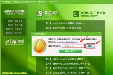u盘用大白菜格式化后名字改不了