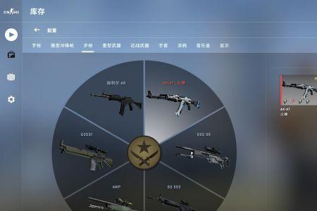 csgo物品栏武器突然没有了