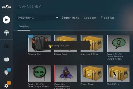 csgo如何重新展示库存