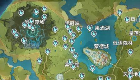 原神大地图有多少原石