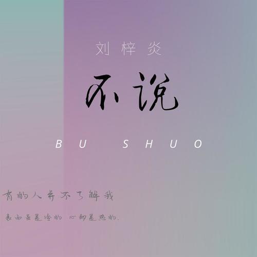 什么也不说歌曲原唱