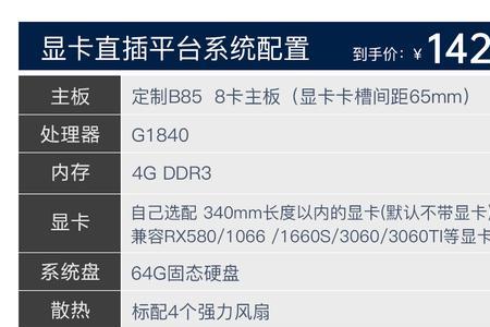 赛扬G1840可以带什么显卡