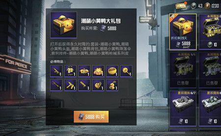 和平精英豪华礼包返还多少点券