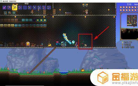 泰拉瑞亚墙怎么拆