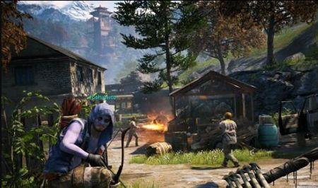 孤岛惊魂4ps4怎么调中文