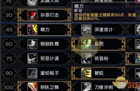 60剑盗贼pve输出手法