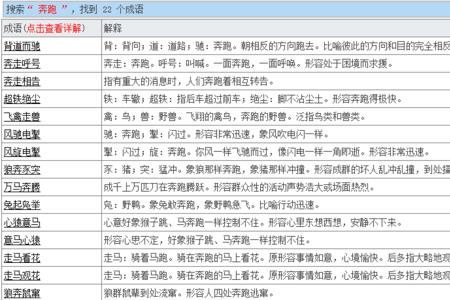 飞快的跑类似的词语