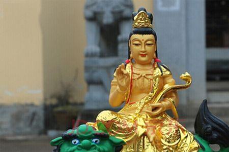 有谁知道文殊菩萨坐骑的来历