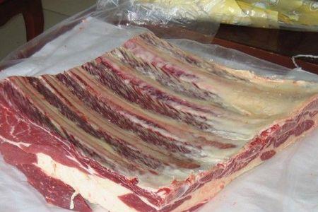 冻牛脊骨做完多重