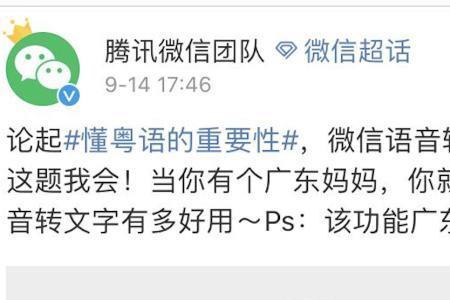 微信语音粤语转文字怎么设置