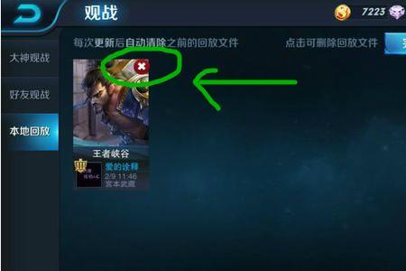 怎样清除王者游戏记录