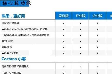 windows家庭版和专业版的区别