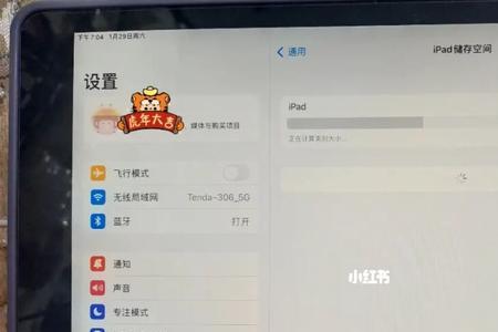 ipad存几张照片内存就满了怎么回事