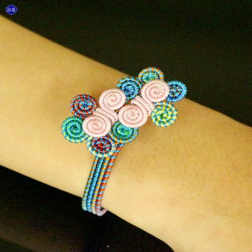 项链编手链戴法