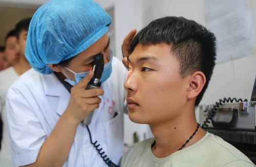 征兵眼睛多少度合格