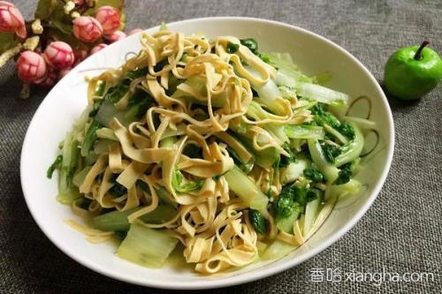 炒千张皮怎么做好吃