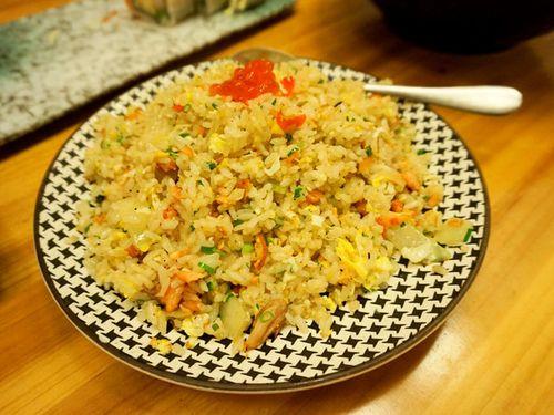 鱼肉炒饭教程
