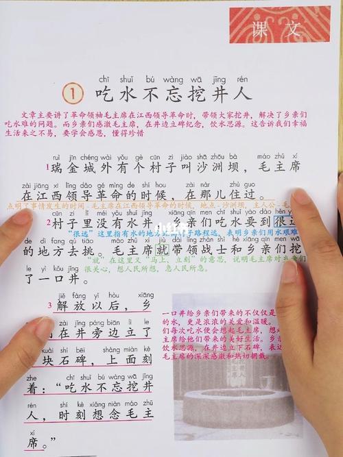 吃水不忘挖井人的中心句是什么