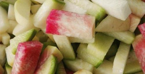 心里美萝卜泡菜正宗做法