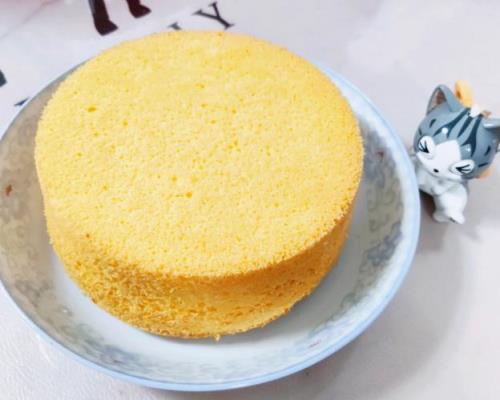 2个7寸戚风蛋糕最佳配方
