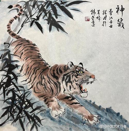 虎去雄风震武威的下联