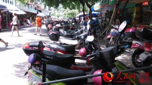 在三亚人走后电动车放哪