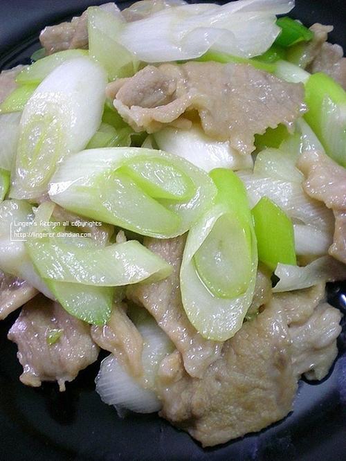 滑炒肉片怎么做