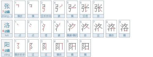 “张”字是几画