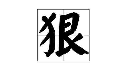 狠水什么意思