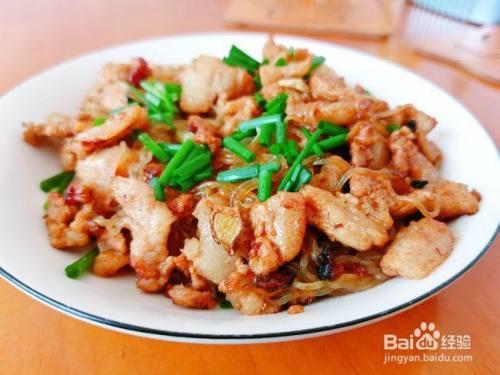 生炒肉片的正宗做法
