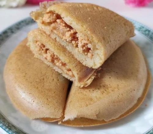 黑米花生糕花样做法