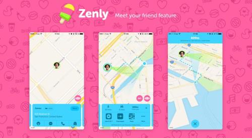 zenly访客记录如何查询