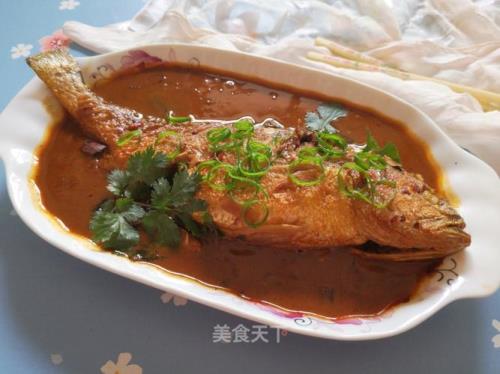 红烧大黄鱼怎么做