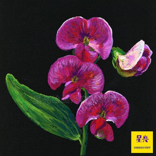 重彩油画棒绘画教程