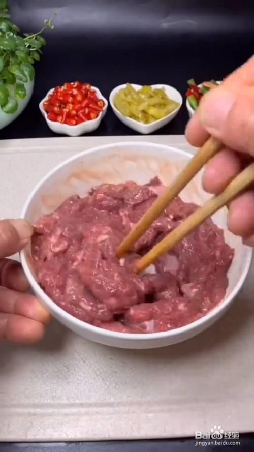 牛肉切薄片怎么切好