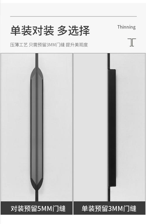 免拉手柜门门缝多大合适