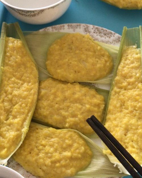 新鲜玉米粑粑做法