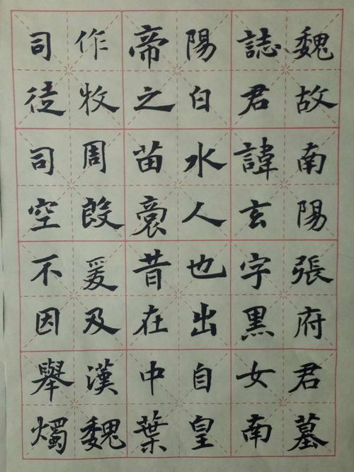 张玄墓志笔法讲解