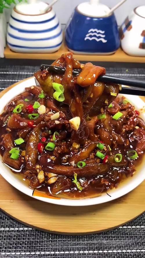 冻茄子怎么做酱茄子