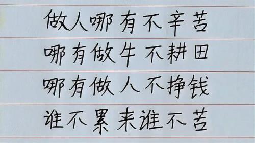 做人哪有不辛苦歌女生唱完整版