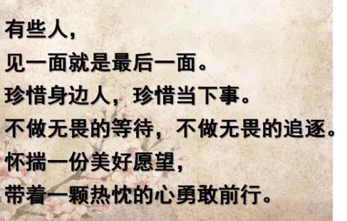 人生无限意义是什么意思