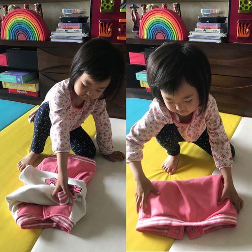 叠衣服教程儿童