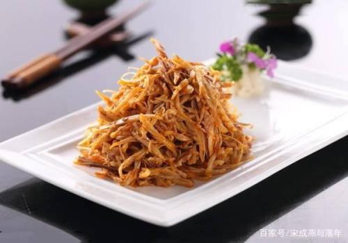 香辣鸭丝口感